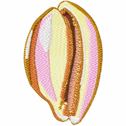 Seashell Embroidery Design 4 Seashell Embroidery Design 4